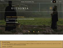 Tablet Screenshot of eucosmia.com